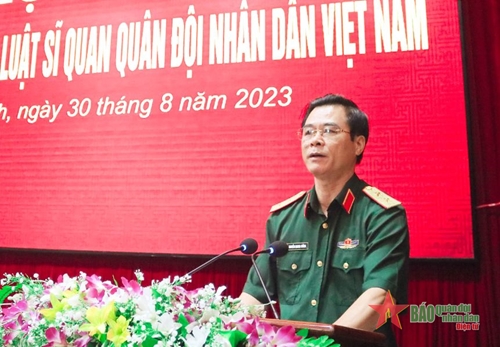 Bộ CHQS tỉnh Thái Bình tổng kết Luật Sĩ quan Quân đội nhân dân Việt Nam